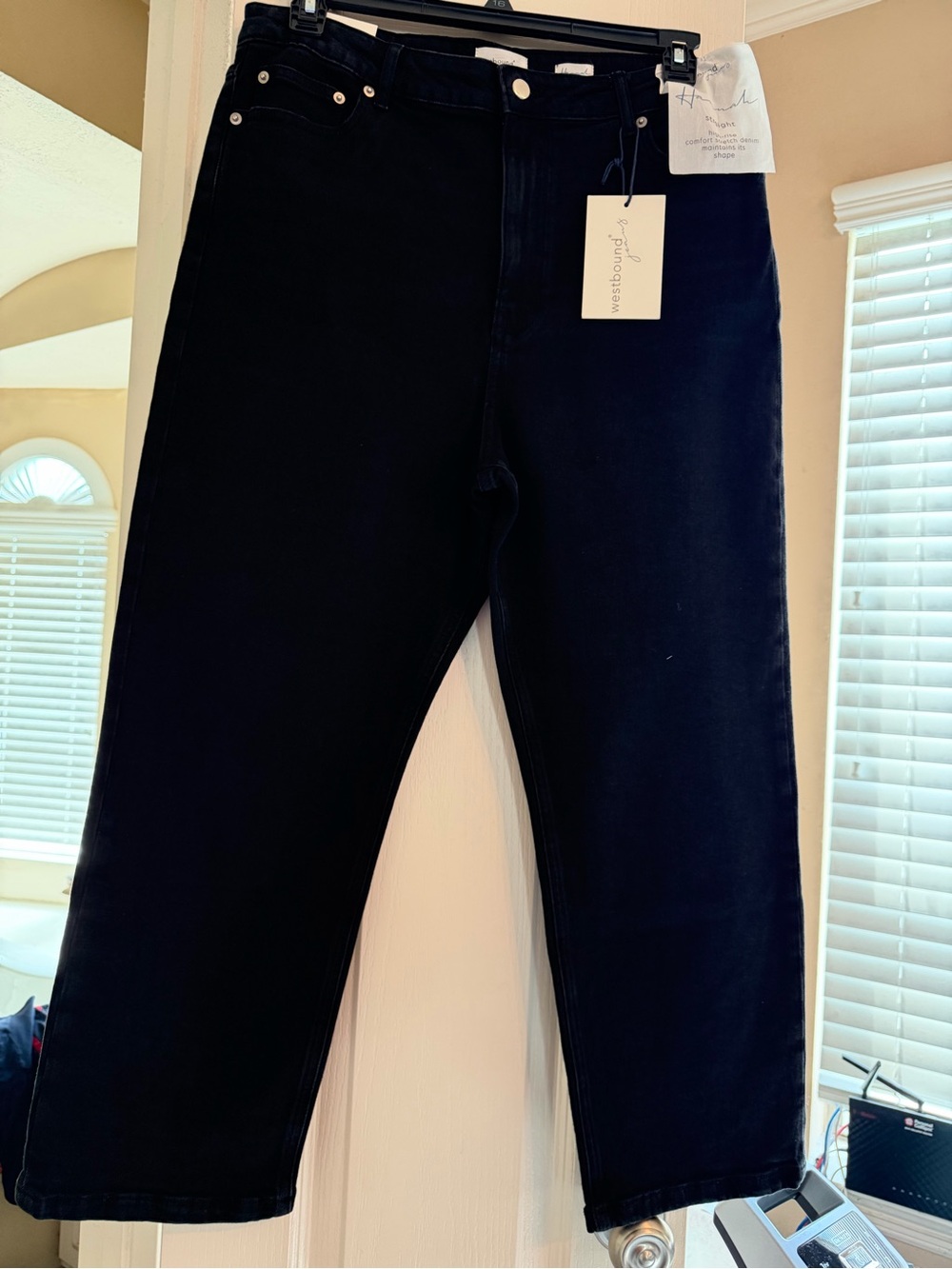 Westbound Men’s Black Relaxed Fit Jeans size 16S